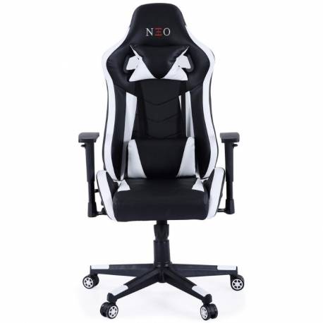 Silla gamer Neo Pro en negro y blanco