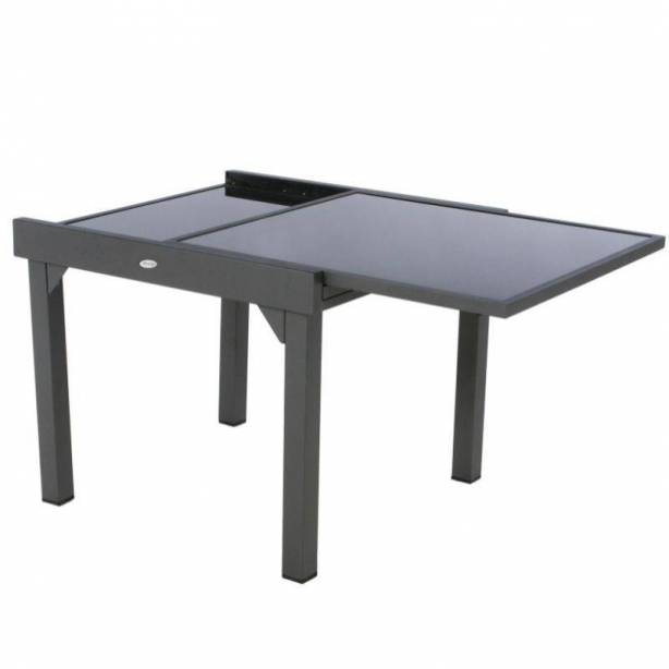 Pack mesa con sillas Aluminio Gris