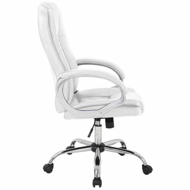 Silla oficina Polipiel Blanco 67x120x51