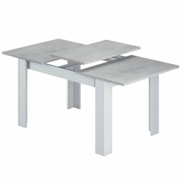 Pack mesa y 4 sillas Melamina Gris