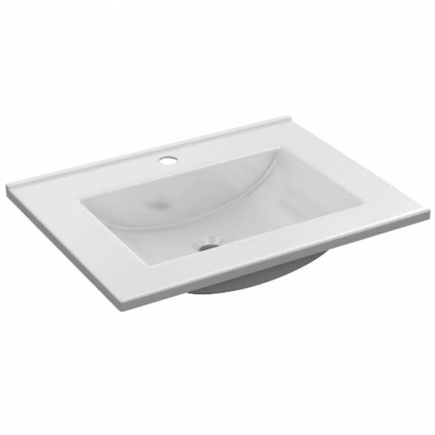 Mueble baño con lavabo PMMA Blanco 62x13x46