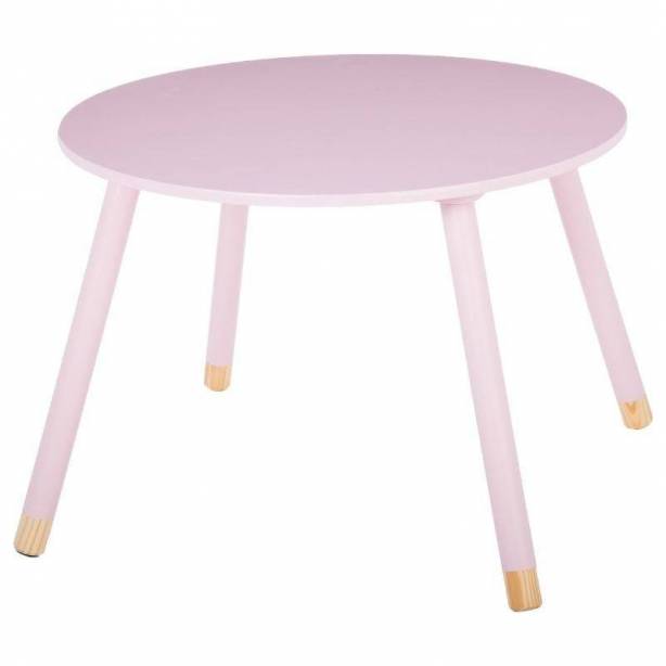 Mesa infantil Melamina - Madera Rosa