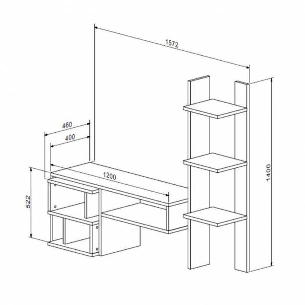 Mueble salón comedor Abril