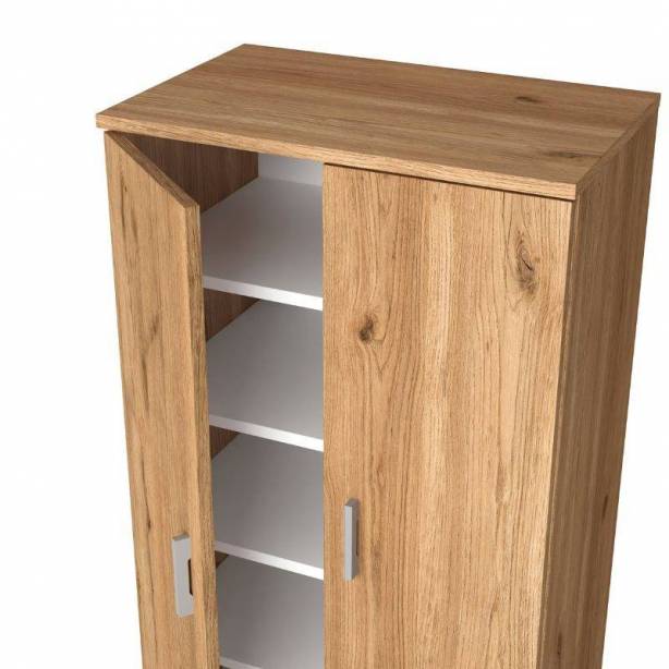 Mueble auxiliar estantería con puertas