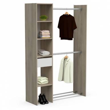 Vestidor Melamina Blanco -...
