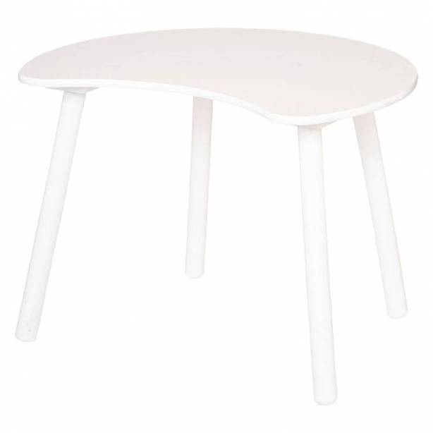 Mesa infantil Melamina - Madera Blanco 60x43x50