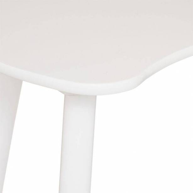 Mesa infantil Melamina - Madera Blanco 60x43x50