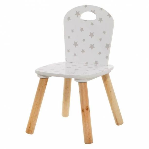 Mesa infantil Melamina - Madera Blanco - Madera claro