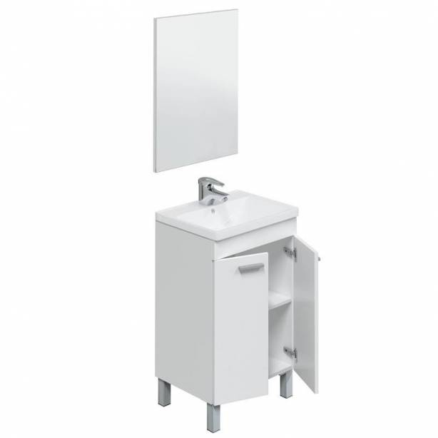 Mueble baño con lavabo 50x80x40