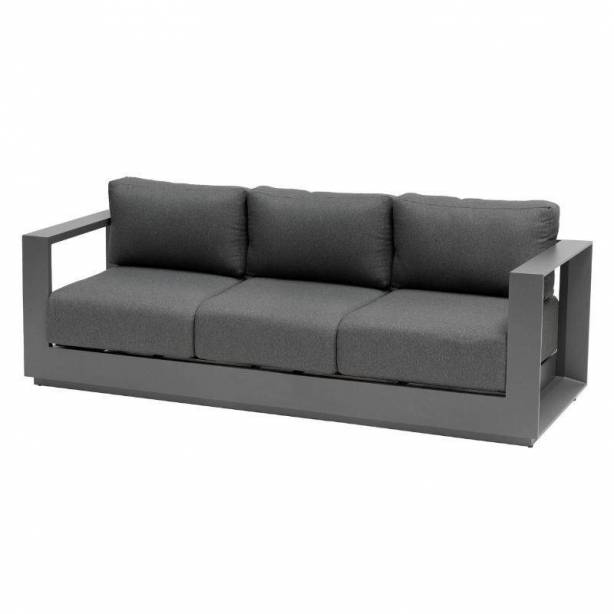 Conjunto 1 Sofá 2 Sillones y mesa de centro exterior