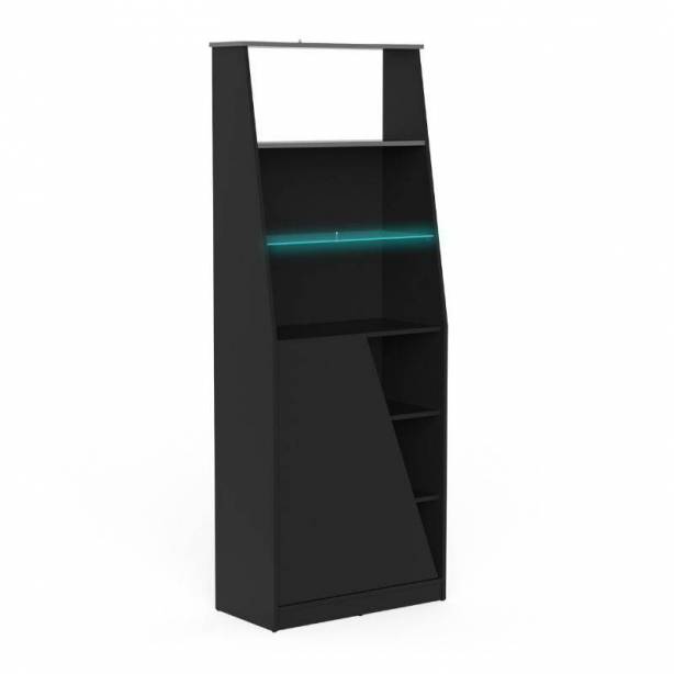 Muebles gamer negros con led