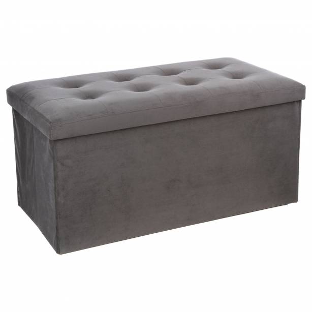 Mueble auxiliar Melamina Gris 76x38x38