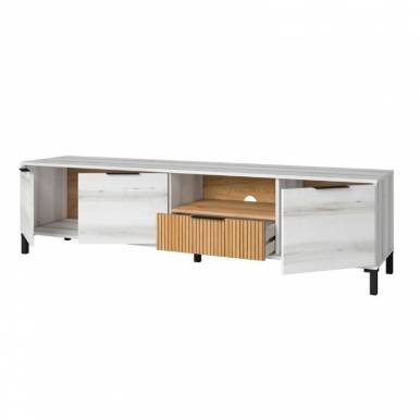 Mueble TV Melamina Blanco -...