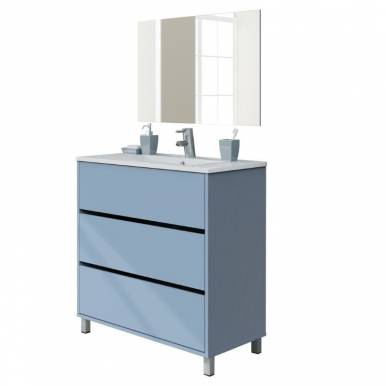 Mueble de baño Kalma azul