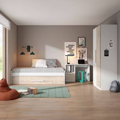 Habitación Juvenil Melamina...