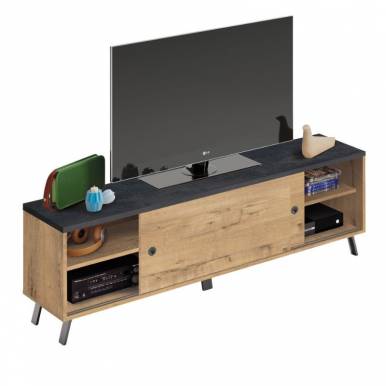 Mueble TV Kamet roble Gold