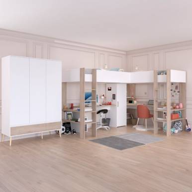 Habitación Juvenil Melamina...