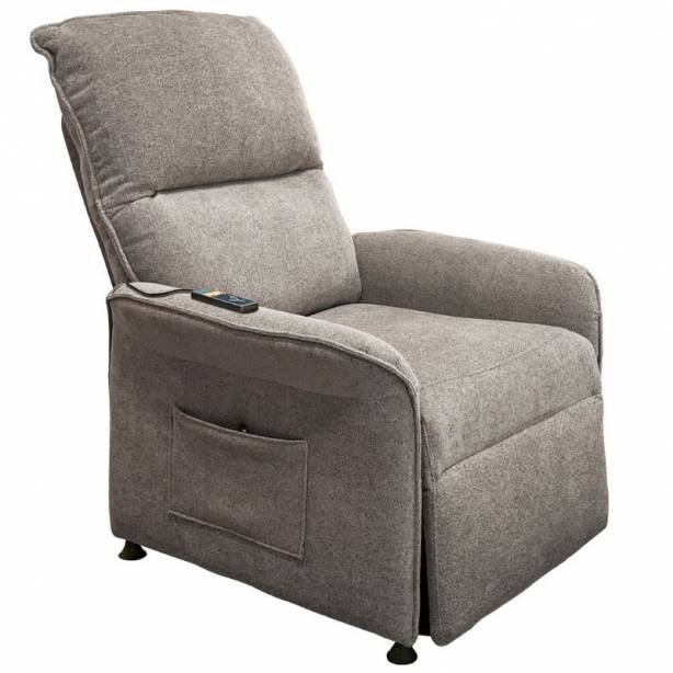 Sillón Reclinable Masaje Shiatsu Gris